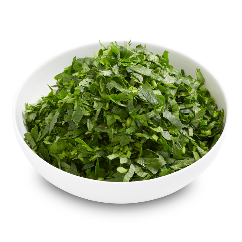 Salad Servers Parsley chopped